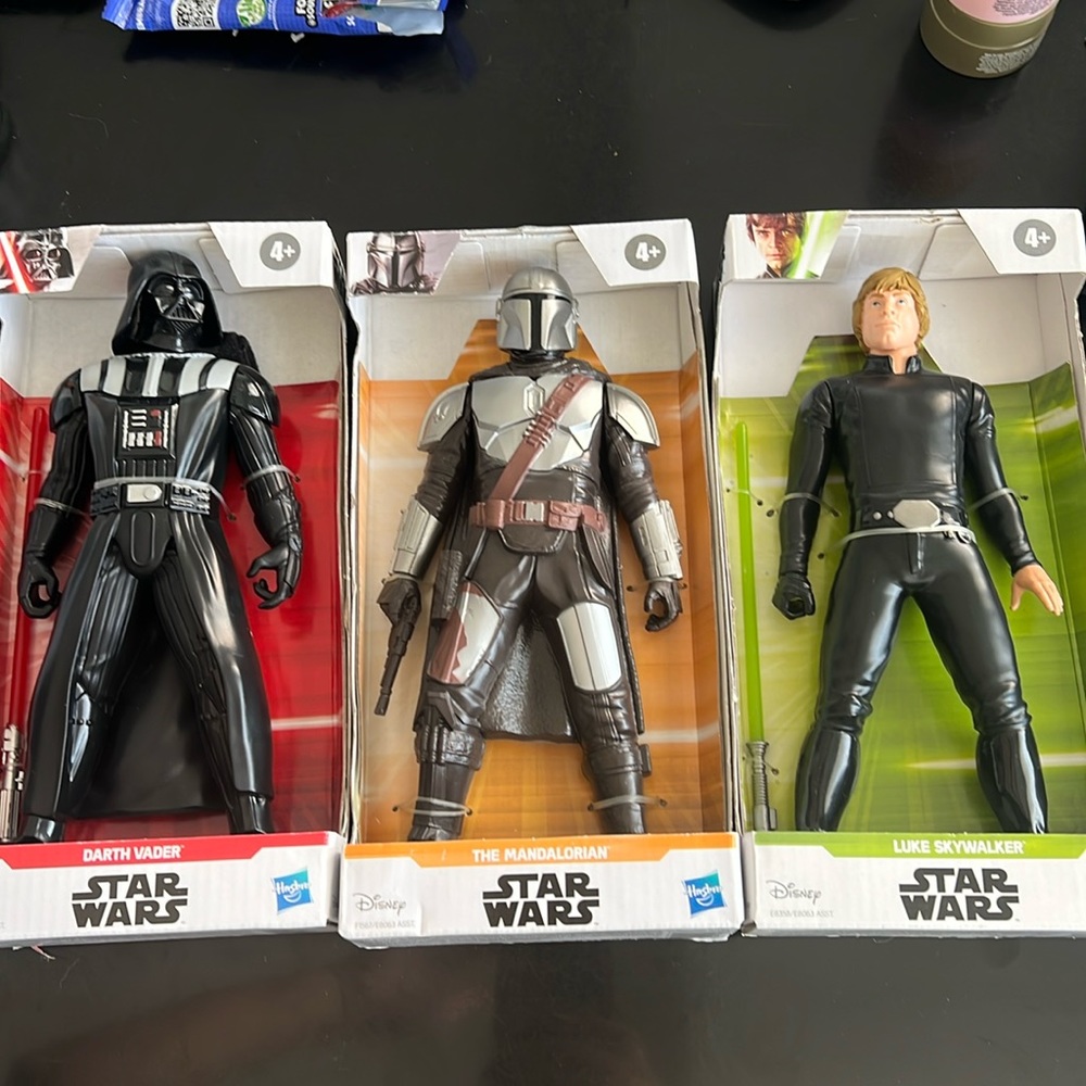 brand new star wars trio bundle